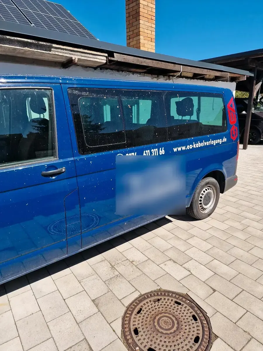 Usata VW Transporter 150 CV (110 kW) 2016 Blu Furgone