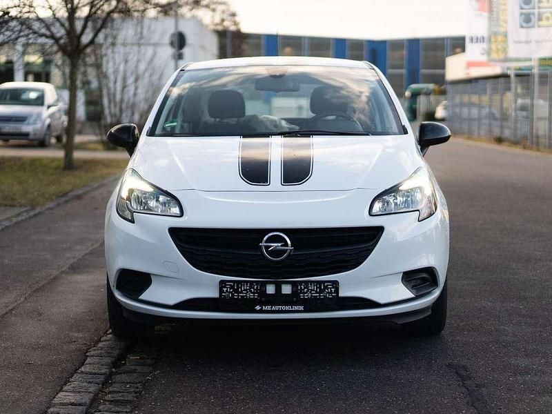 Gebraucht Opel Corsa Edition 69 PS (50 kW) 2015 Schneeweiss/summitwhite/arctic Kleinwagen