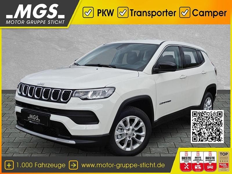 Weiß Neu 2025 Jeep Compass Altitude SUV | 32.850 € (Fairer Preis) - Bild 1/4