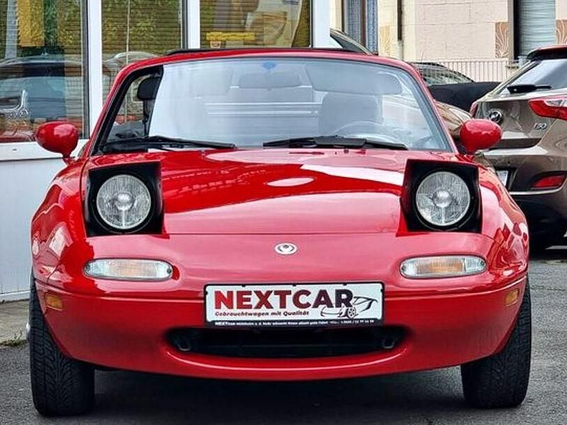 Gebraucht Mazda MX5 131 PS (96 kW) 1995 Rot metallic Cabrio