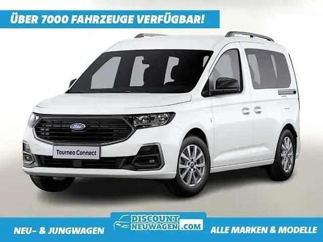 Frozen white Neu 2025 Ford Tourneo Connect Titanium Van / Kleinbus | 32.908 € (Guter Preis) - Bild 1/4