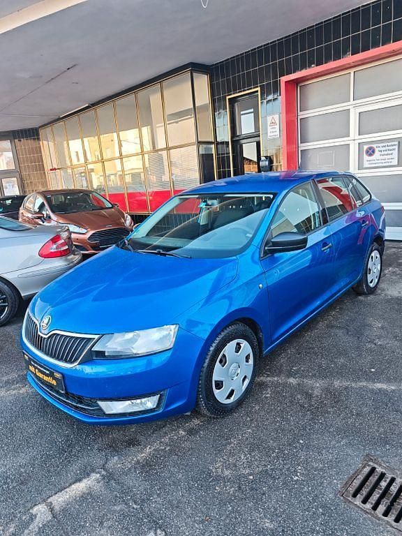 Gebraucht Skoda Rapid Cool Edition 86 PS (63 kW) 2014 Blau Kleinwagen
