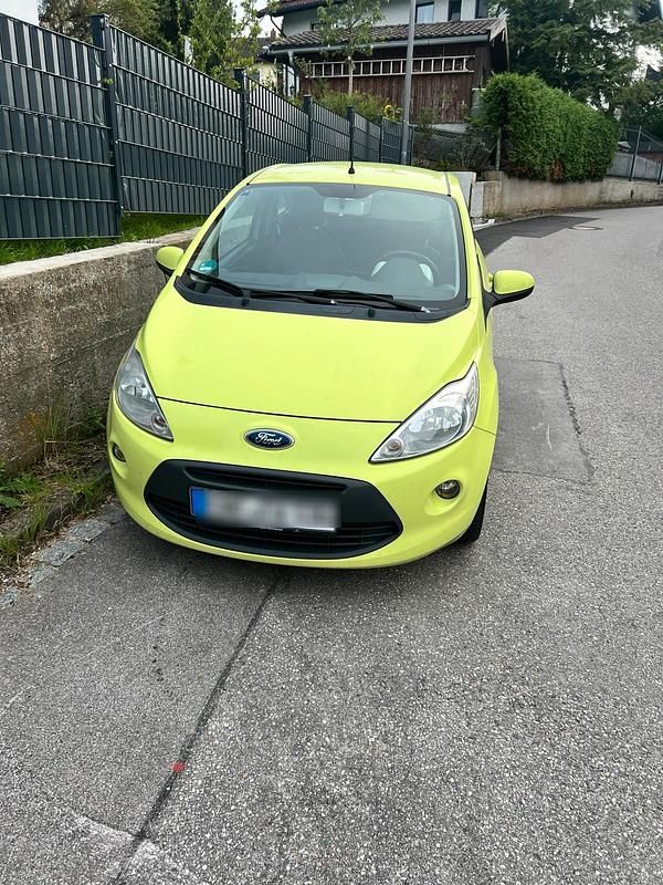 Gelb Gebraucht 2009 Ford Ka Kleinwagen | 1.700 € - Bild 1/4