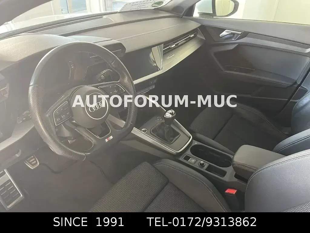Gebraucht Audi A3 S-Line 150 PS (110 kW) 2023 Weiß Limousine