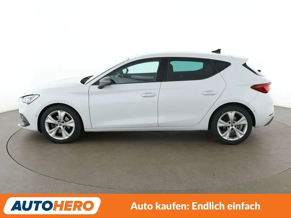 Gebraucht Seat Leon FR 131 PS (96 kW) 2020 Weiß Kleinwagen
