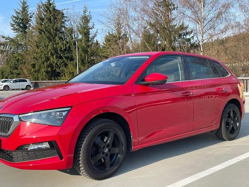 Gebraucht Skoda Scala Style 150 PS (110 kW) 2021 Rot Kleinwagen