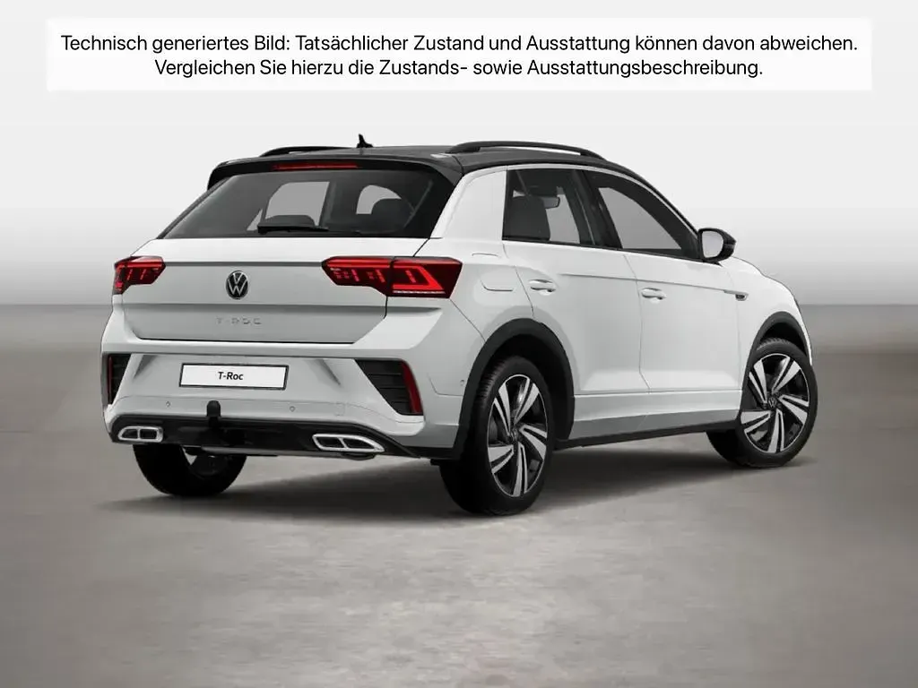 Gebraucht VW T-Roc R-line 150 PS (110 kW) 2024 Pure white SUV