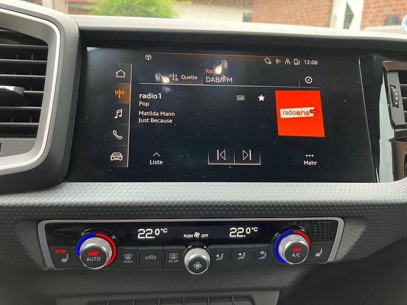 Gebraucht Audi A1 Sportback Advanced 150 PS (110 kW) 2021 Blau Kleinwagen