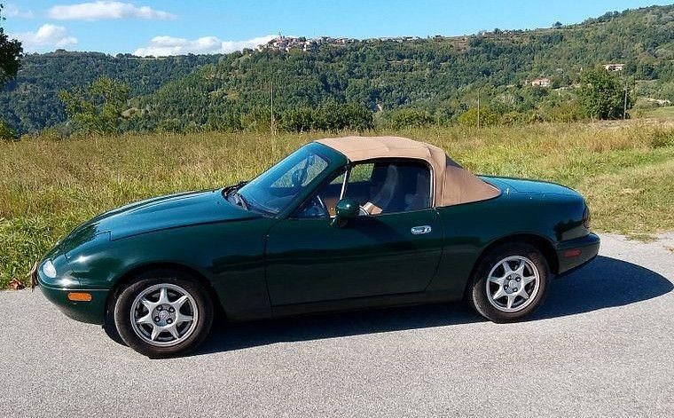 Gebraucht Mazda MX5 131 PS (96 kW) 1994 Grün Cabrio