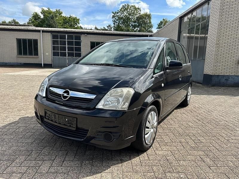 Schwarz Gebraucht 2006 Opel Meriva Edition Van / Kleinbus | 650 € - Bild 1/4
