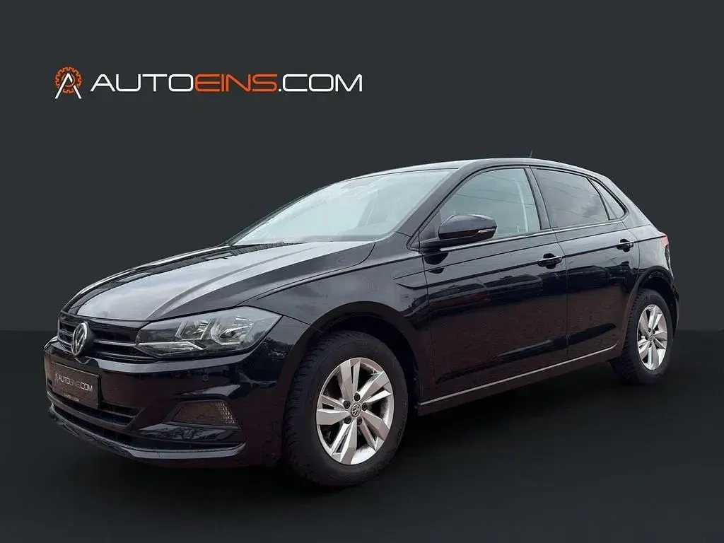 Gebraucht VW Polo Comfortline 95 PS (69 kW) 2019 Schwarz Kleinwagen