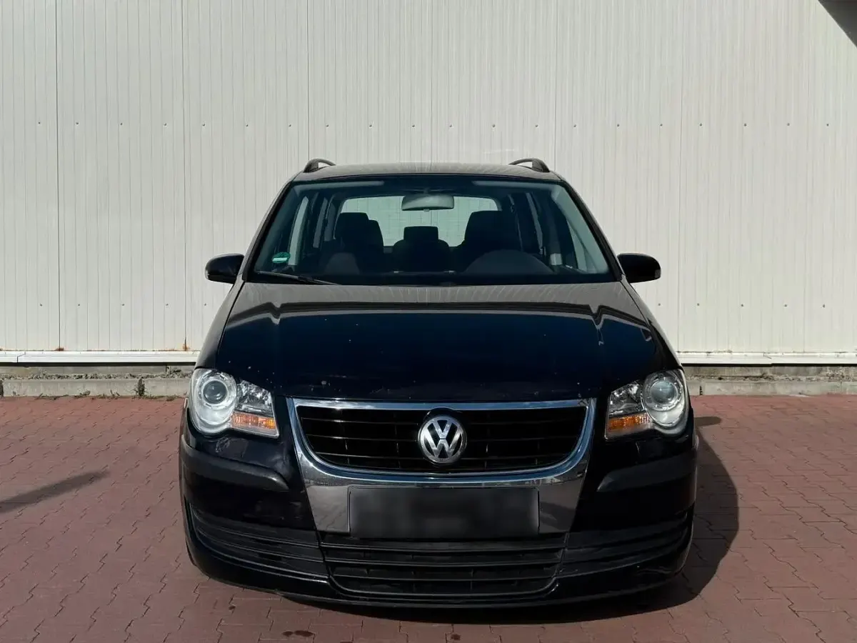 Brugt VW Touran 105 HK (77 kW) 2007 Sort MPV