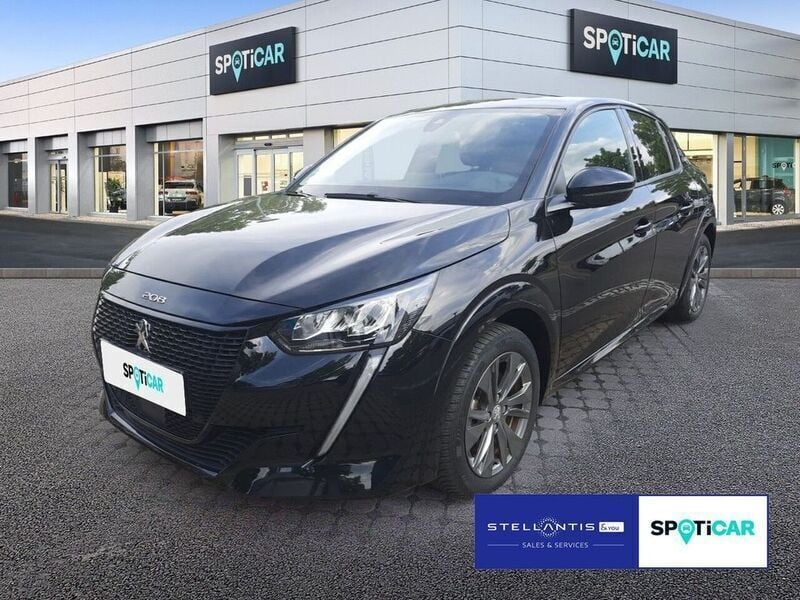 Schwarz Gebraucht 2021 Peugeot e-208 Allure Kleinwagen | 15.490 € (Fairer Preis) - Bild 1/4