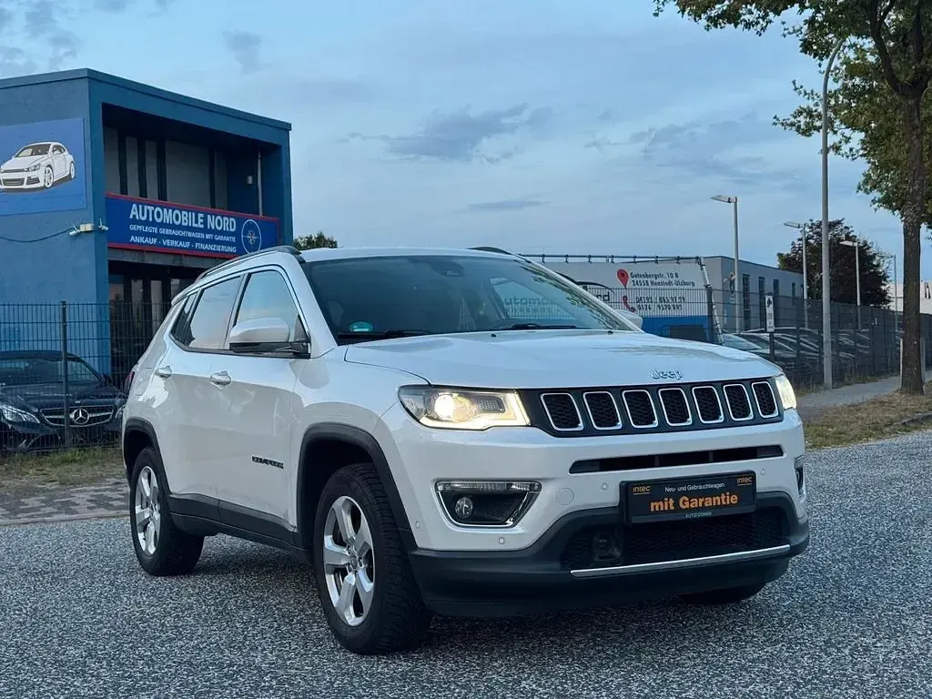 Gebraucht Jeep Compass Limited 140 PS (102 kW) 2019 Weiß SUV