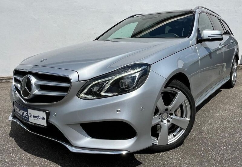 Iridiumsilber metalliclack Gebraucht 2013 Mercedes E500 Avantgarde Kombi | 29.995 € (Guter Preis) - Bild 1/4