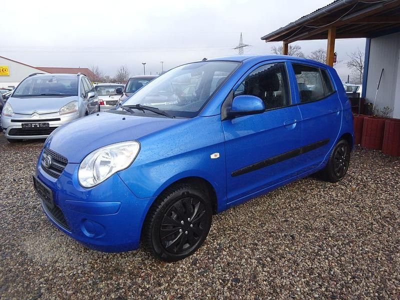 Gebraucht Kia Picanto Attract 65 PS (47 kW) 2009 Blau Kleinwagen