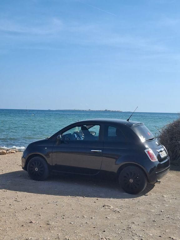 Schwarz Gebraucht 2009 Fiat 500 Lounge Kleinwagen | 3.450 € (Fairer Preis) - Bild 1/1