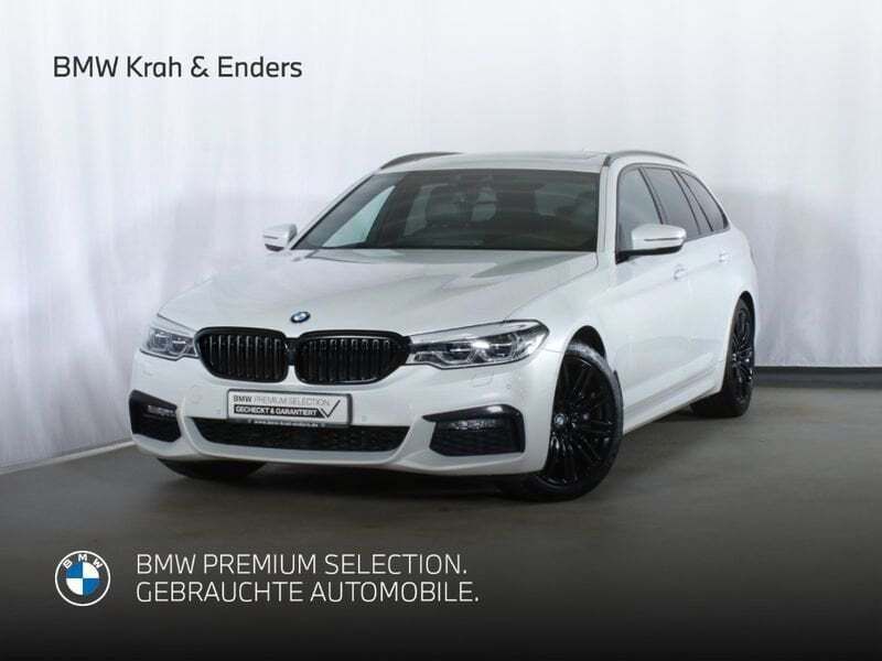 Weiss Gebraucht 2020 BMW 540 M Sport Kombi | 43.190 € (Teuer) - Bild 1/4
