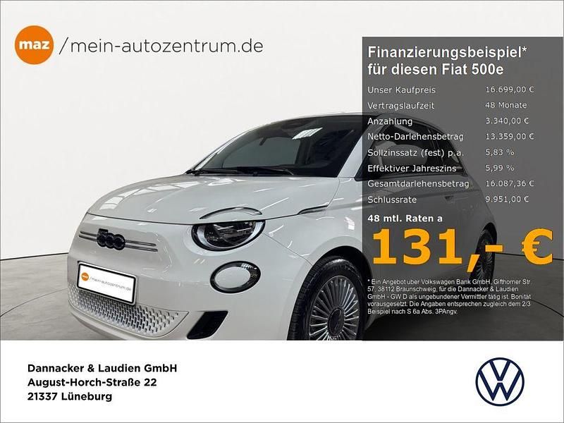 Gebraucht Fiat 500e Basis 69 kW (95 PS) 2023 Colore esterno (arktis weiß) Kleinwagen