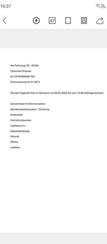 Weiß Gebraucht 2013 Chevrolet Orlando Kombi | 5.500 € (Fairer Preis) - Bild 1/4