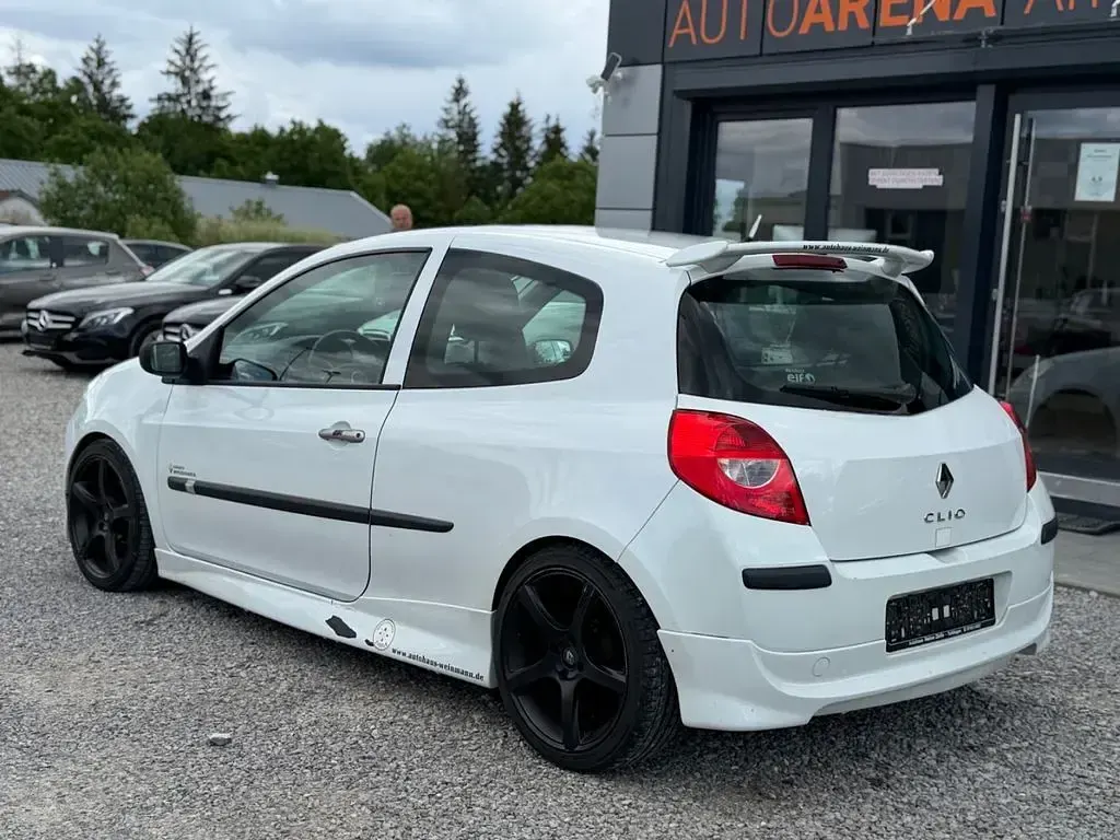 Gebraucht Renault Clio Extreme 101 PS (74 kW) 2009 Weiß