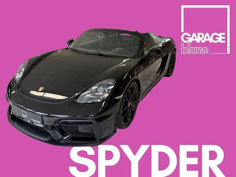 Gebraucht Porsche 718 Spyder 420 PS (308 kW) 2020 Schwarz Cabrio