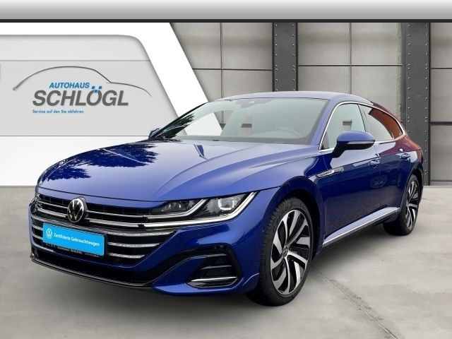 Lapiz blue metallic Gebraucht 2023 VW Arteon R-line Kombi | 43.900 € (Teuer) - Bild 1/4