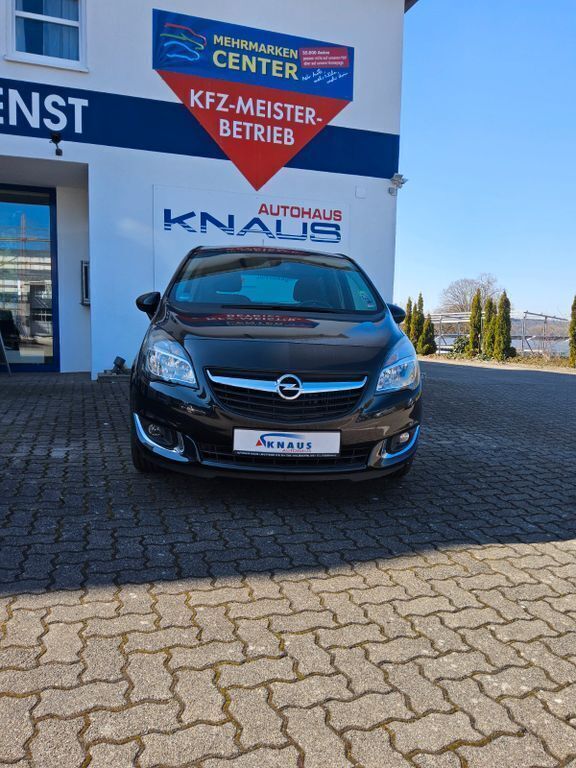 Schwarz Gebraucht 2016 Opel Meriva drive Van / Kleinbus | 9.630 € (Teuer) - Bild 1/4