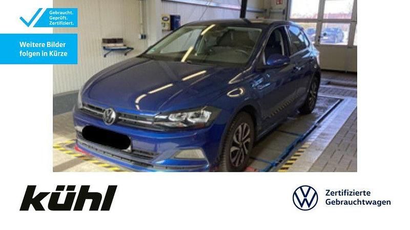 Gebraucht VW Polo Active 95 PS (69 kW) 2021 Reef blue metallic Kleinwagen