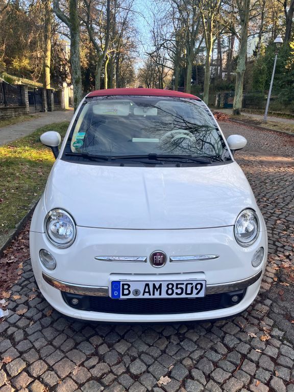 Weiß Gebraucht 2014 Fiat 500C Cabrio | 6.200 € (Fairer Preis) - Bild 1/4