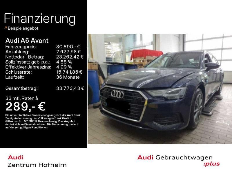 Gebraucht Audi A6 Performance 299 PS (219 kW) 2022 Firmamentblau metallic Kombi