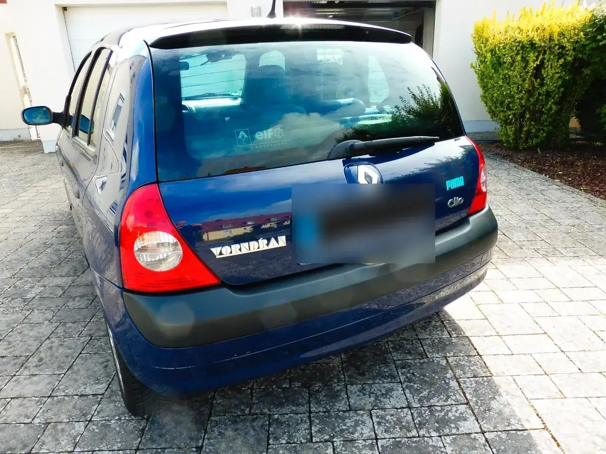 Gebraucht Renault Clio II Expression 75 PS (55 kW) 2003 Blau Limousine