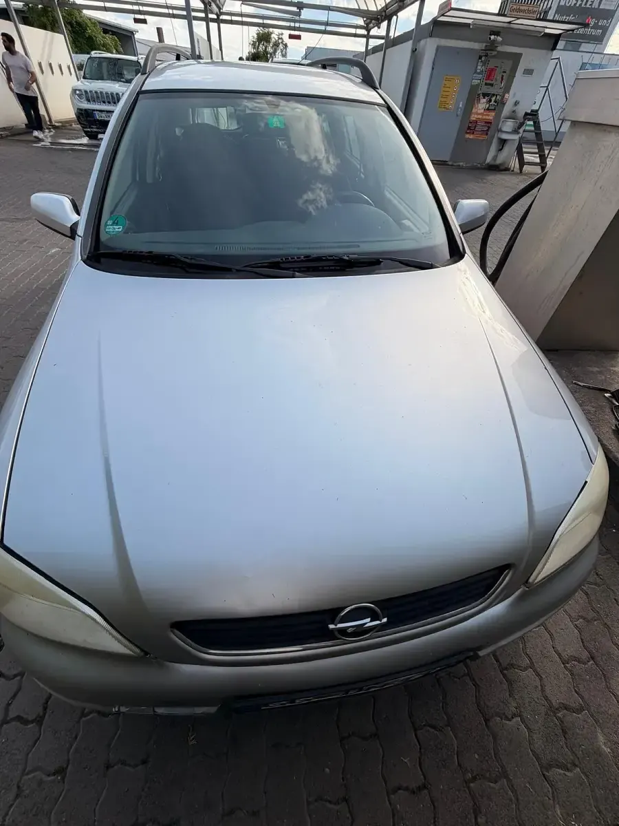 Gebraucht Opel Astra 1998 Silber Kombi