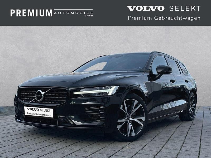 Schwarz Gebraucht 2021 Volvo V60 R-Design Kombi | 29.890 € (Fairer Preis) - Bild 1/4