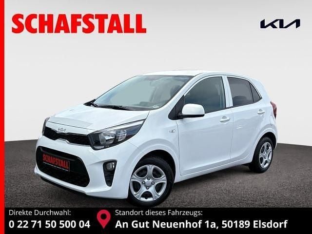Weiss ((ud) schneeweiss) Gebraucht 2024 Kia Picanto Vision Kleinwagen | 15.479 € (Fairer Preis) - Bild 1/3