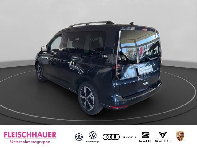 Neu VW Caddy Goal 116 PS (85 kW) 2025 Blau Van / Kleinbus