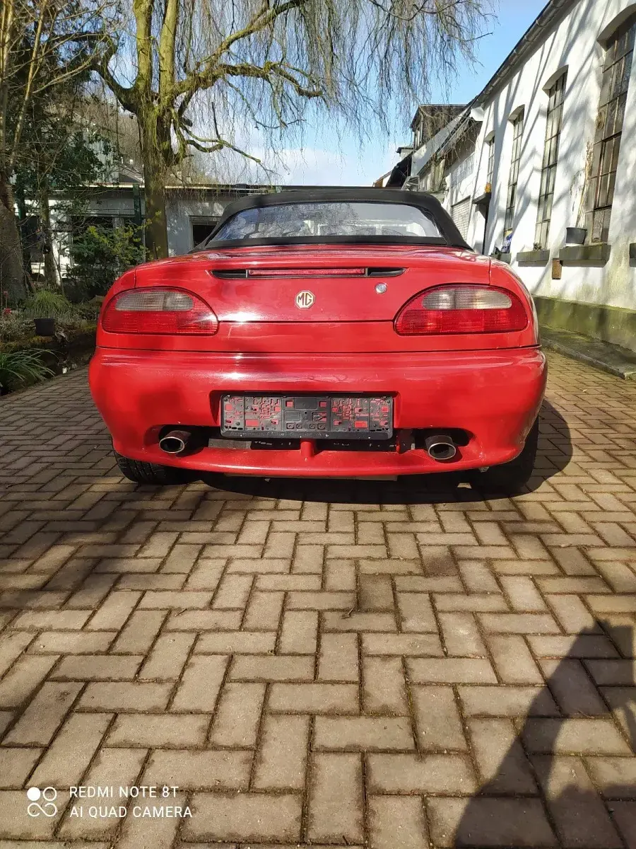 Gebraucht Rover MGF 120 PS (88 kW) 1997 Rot Cabrio