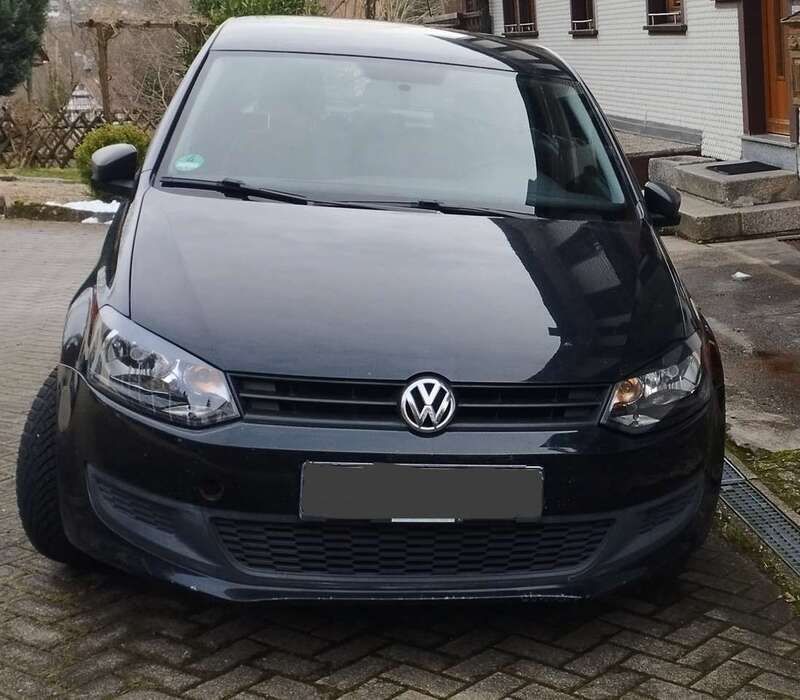 Gebraucht VW Polo Trendline 69 PS (50 kW) 2009 Schwarz Limousine