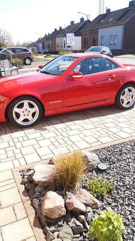 Second-hand Mercedes SLK200 150 CP (110 kW) 2001 Roșu Cabrio