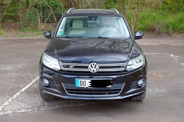 Gebraucht VW Tiguan R-line 190 PS (139 kW) 2012 Schwarz SUV