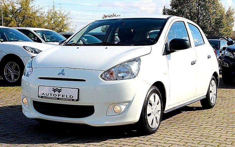 Weiß Gebraucht 2016 Mitsubishi Space Star Kleinwagen | 5.950 € (Etwas zu teuer) - Bild 1/4
