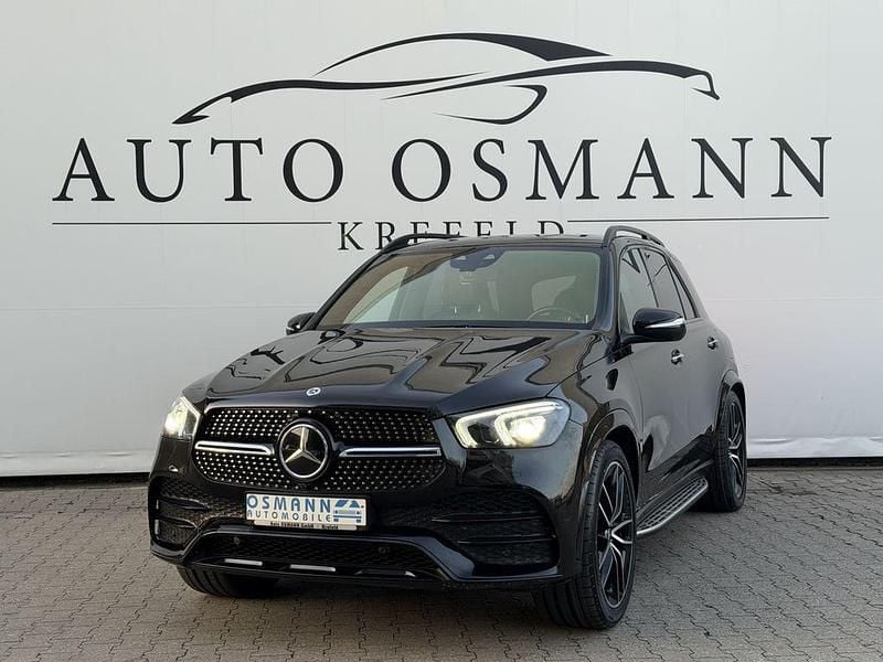 Schwarz Gebraucht 2022 Mercedes GLE350 AMG line SUV | 58.950 € (Etwas zu teuer) - Bild 1/4