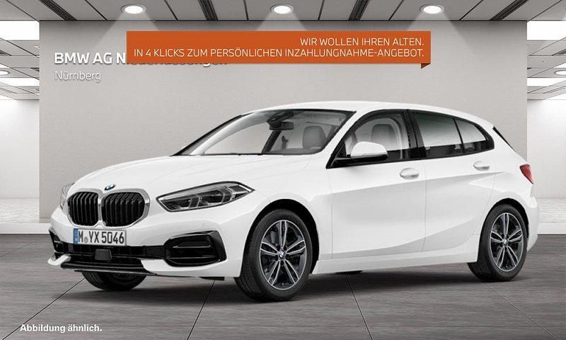 Weiß Gebraucht 2022 BMW 116 Comfort Edition Kleinwagen | 24.690 € (Teuer) - Bild 1/4