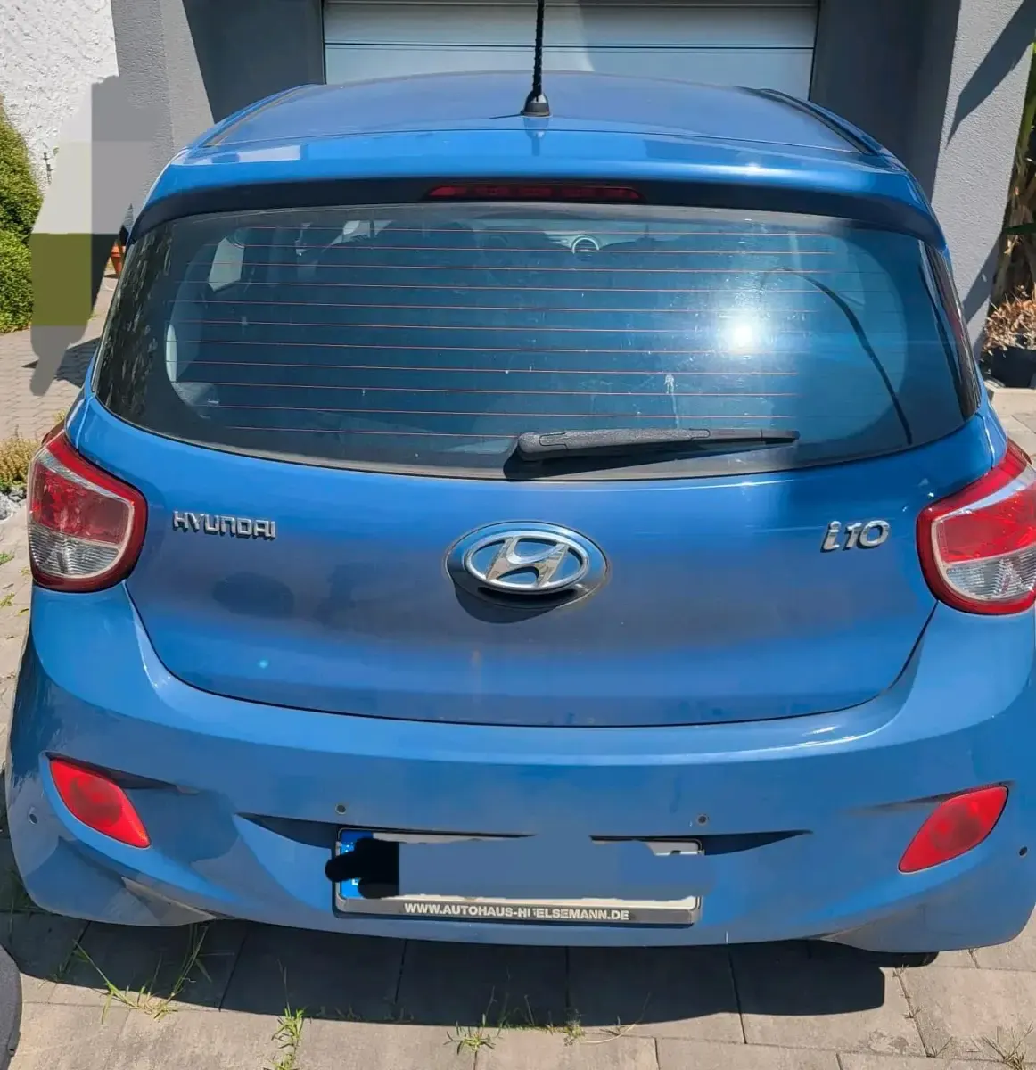 Gebraucht Hyundai i10 Style 67 PS (49 kW) 2016 Blau Kleinwagen