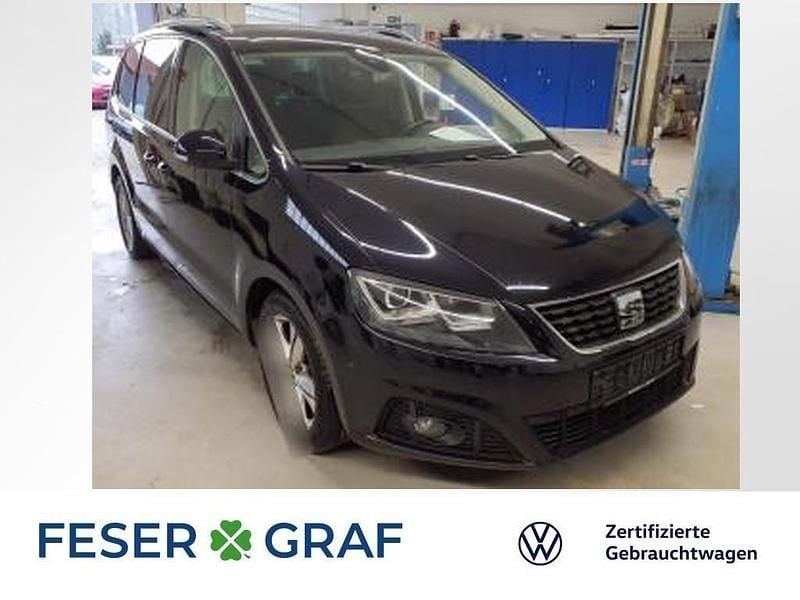Deep schwarz perleffekt Gebraucht 2020 Seat Alhambra XCELLENCE Van / Kleinbus | 33.810 € (Teuer) - Bild 1/2
