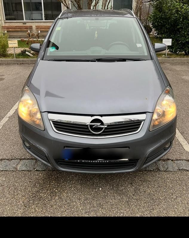 Grau Gebraucht 2007 Opel Zafira Van / Kleinbus | 1.200 € (Superpreis) - Bild 1/4