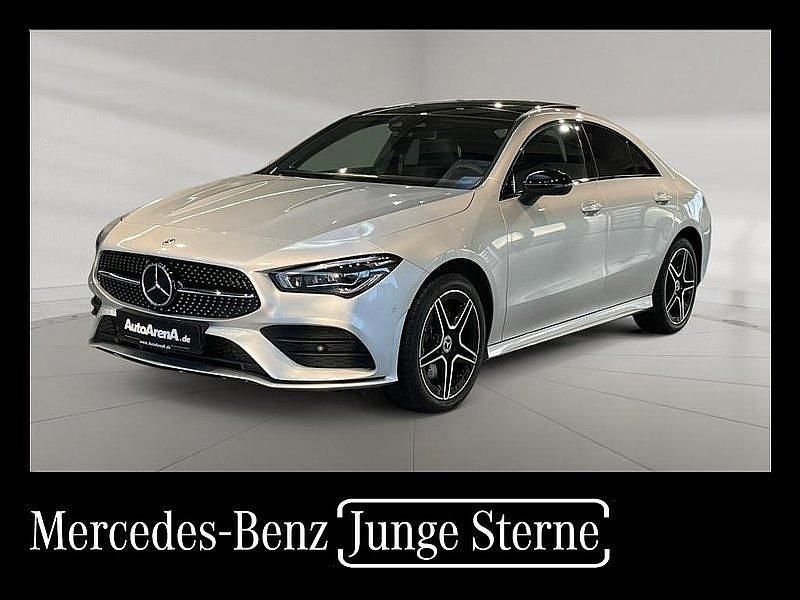 Iridiumsilber metallic Gebraucht 2023 Mercedes CLA250e AMG Limousine | 34.950 € (Etwas zu teuer) - Bild 1/4