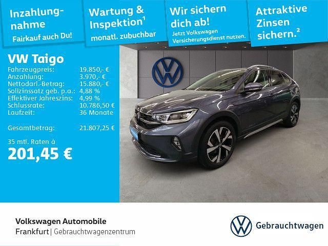 Gebraucht VW Taigo Style 110 PS (80 kW) 2021 Grau SUV