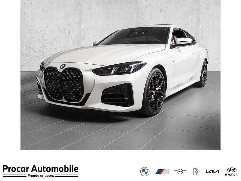 Mineralweiß Gebraucht 2024 BMW 430 M Sport Coupé | 65.400 € - Bild 1/4