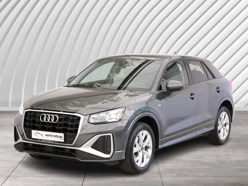Grau Gebraucht 2021 Audi Q2 S-Line SUV | 21.990 € (Fairer Preis) - Bild 1/4